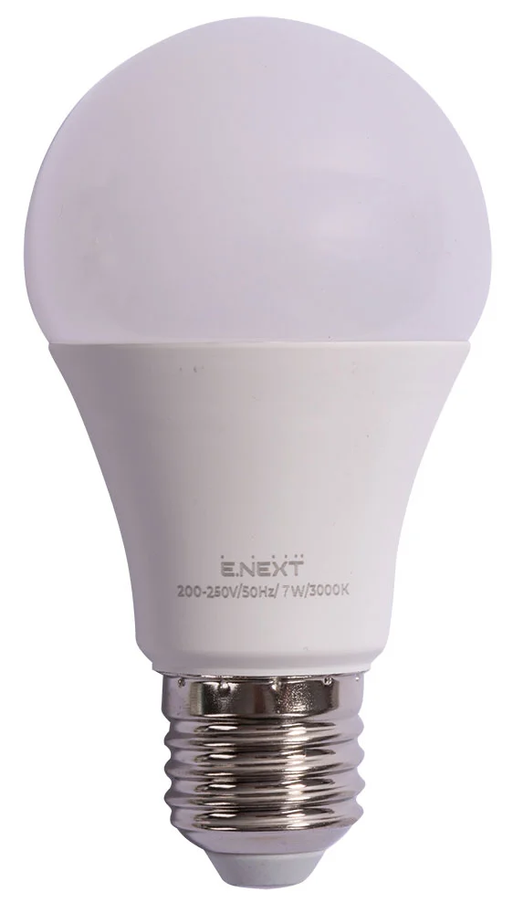 Лампа світлодіодна e.LED.lamp.A60.E27.7.3000, 7Вт, 3000К