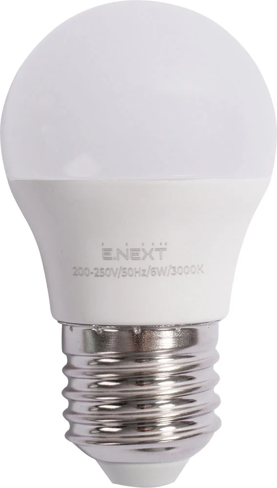 Лампа світлодіодна e.LED.lamp.P45.E27.6.3000, 6Вт, 3000К