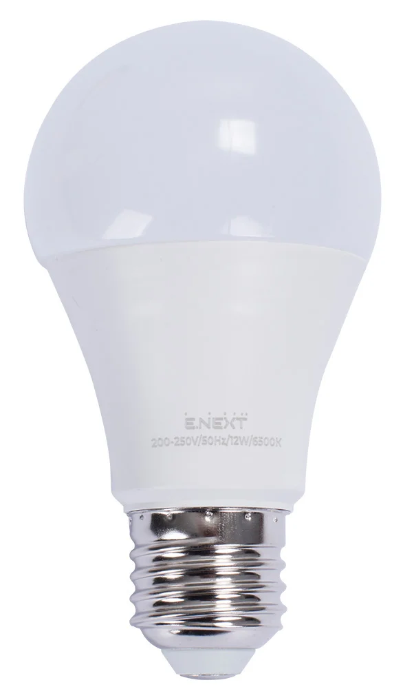 Лампа светодиодная e.LED.lamp.A60.E27.12.6500, 12Вт, 6500К