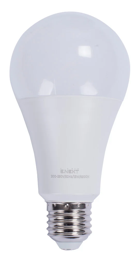 Лампа светодиодная e.LED.lamp.A70.E27.15.6500, 15Вт, 6500К