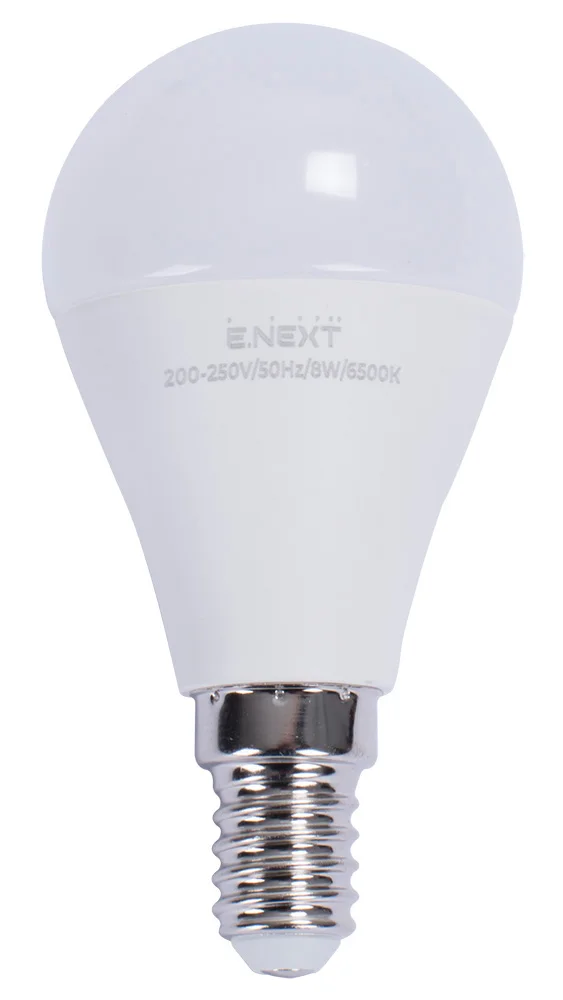 Лампа светодиодная e.LED.lamp.P45.E14.8.6500