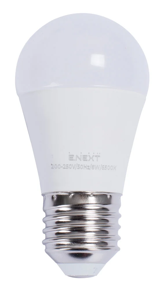 Лампа светодиодная e.LED.lamp.P45.E27.8.6500