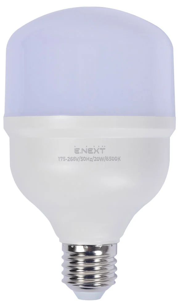 Лампа светодиодная e.LED.lamp.stand.HP.E27.20.6500, 20Вт, 6500К 110лм/Вт