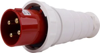 Силовая вилка переносная e.plug.pro.4.125, 4п., 380В, IP 67, 125А (044)
