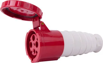 Силовая розетка переносная e.socket.pro.4.63, 4п., 380В, IP 67, 63А (234)