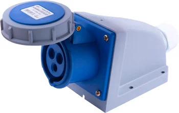 Силовая розетка стационарная e.socket.113.16.67, 3п., 230В, 16А, IP 67
