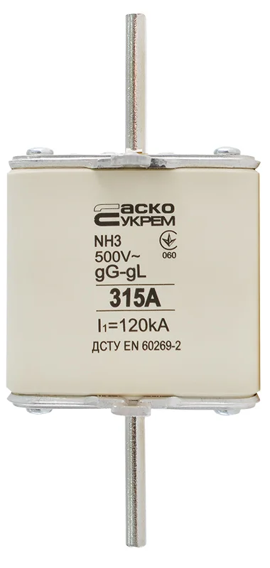 Плавка вставка NH3  630A gG АСКО-УКРЕМ