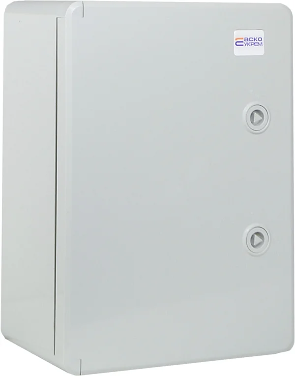 Корпус UBox АСКО-УКРЕМ 350×250×150 мм, непрозорі дверцята, IP65
