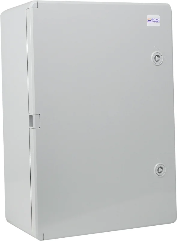 Корпус UBox АСКО-УКРЕМ 400×300×170 мм, непрозорі дверцята, IP65