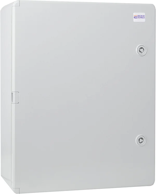 Корпус UBox АСКО-УКРЕМ 500×400×180 мм, непрозорі дверцята, IP65