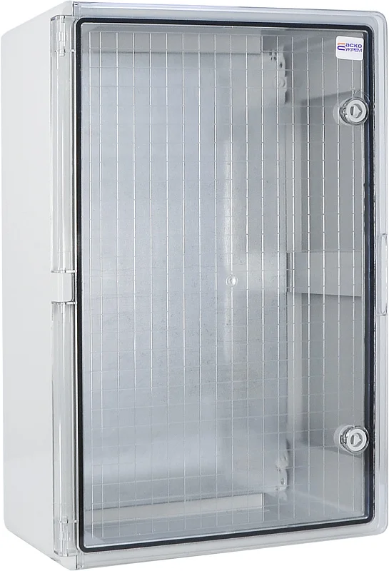 Корпус UBox АСКО-УКРЕМ 600×400×200 мм, прозрачные двери, IP65