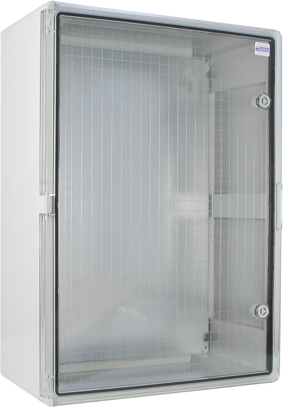 Корпус UBox АСКО-УКРЕМ 700×500×250 мм, прозрачные двери, IP65