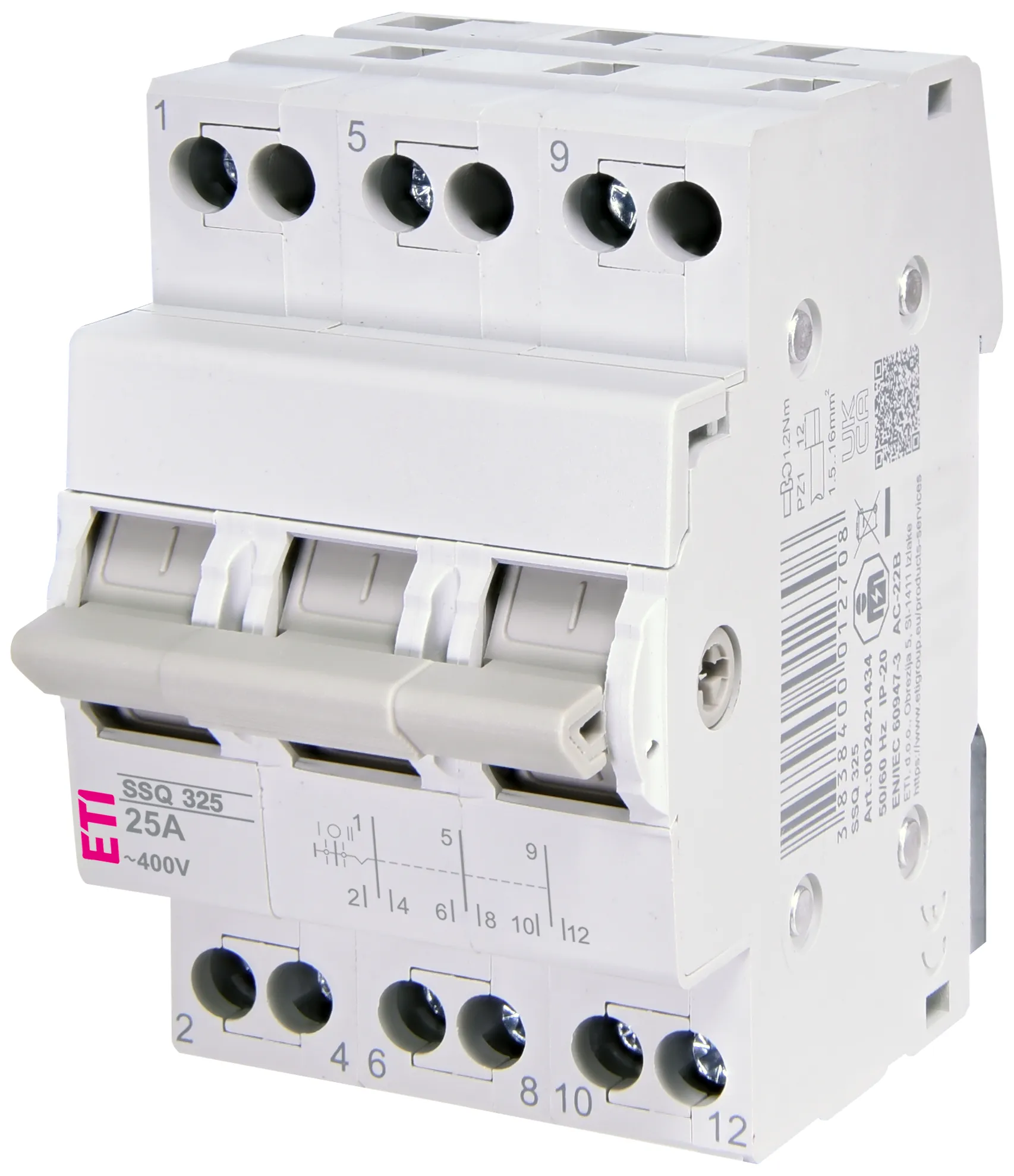 ETI SSQ 325 3P 25А