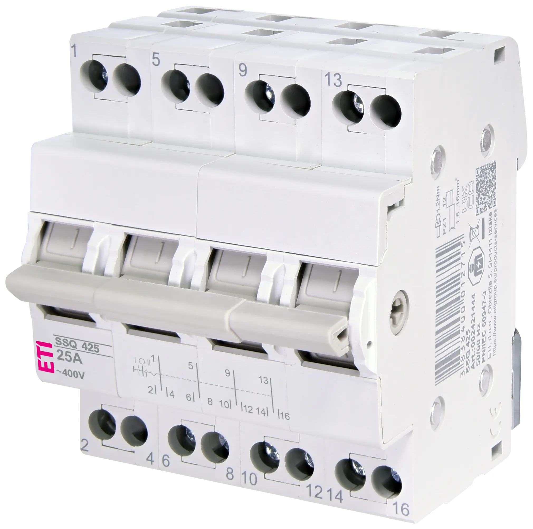 ETI SSQ 425 4P 25А