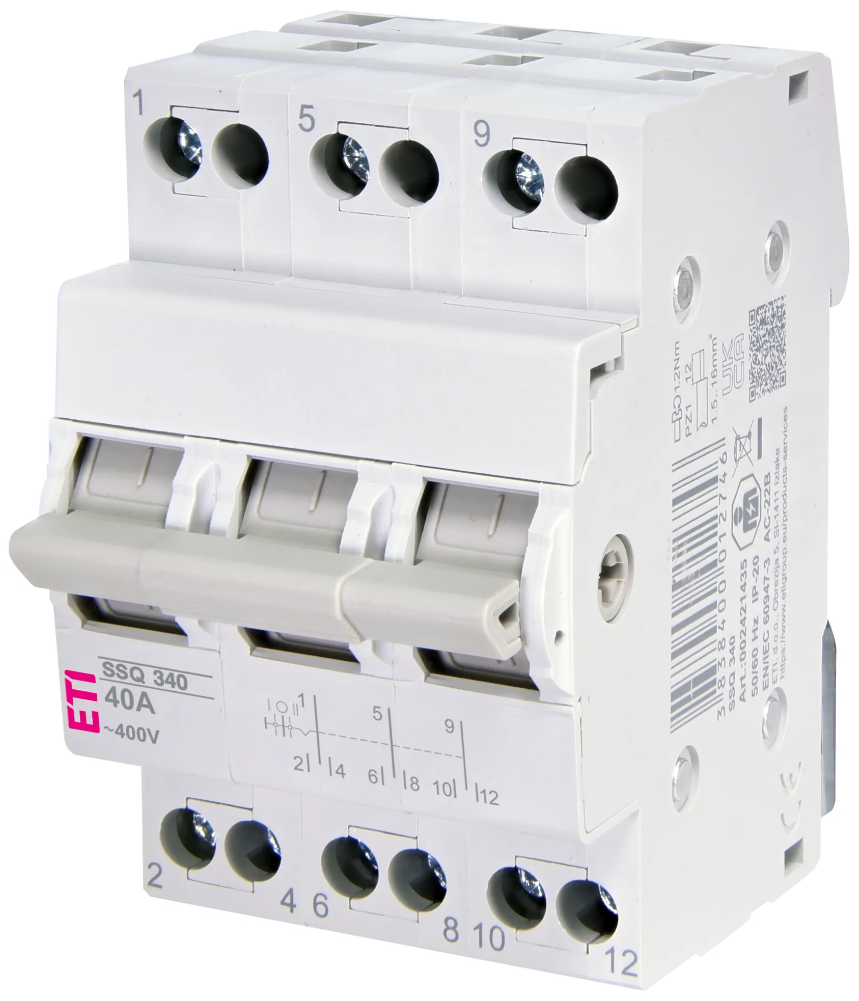 ETI SSQ 340 3P 40А