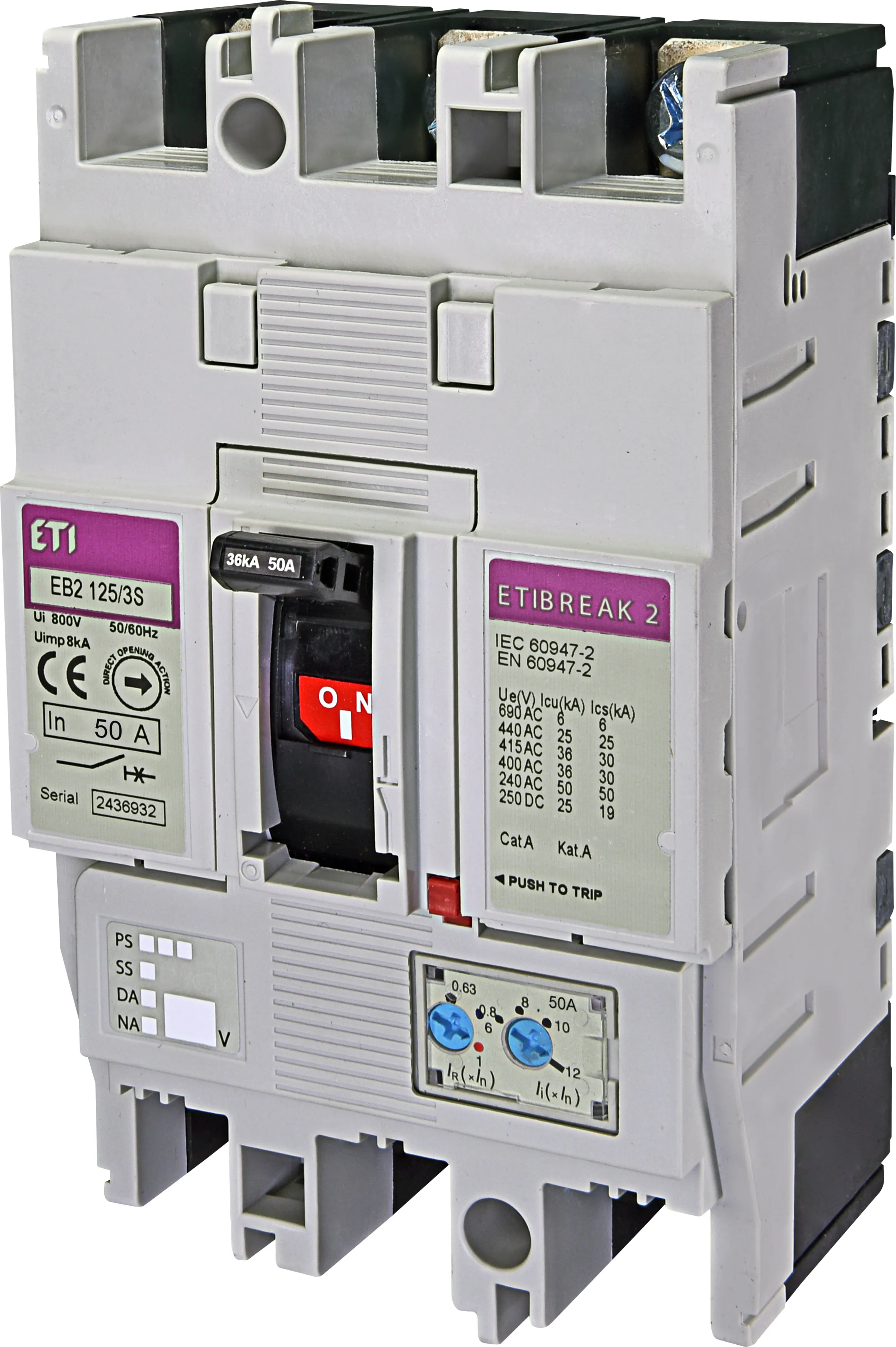 ETI EB2 125/3S 50A