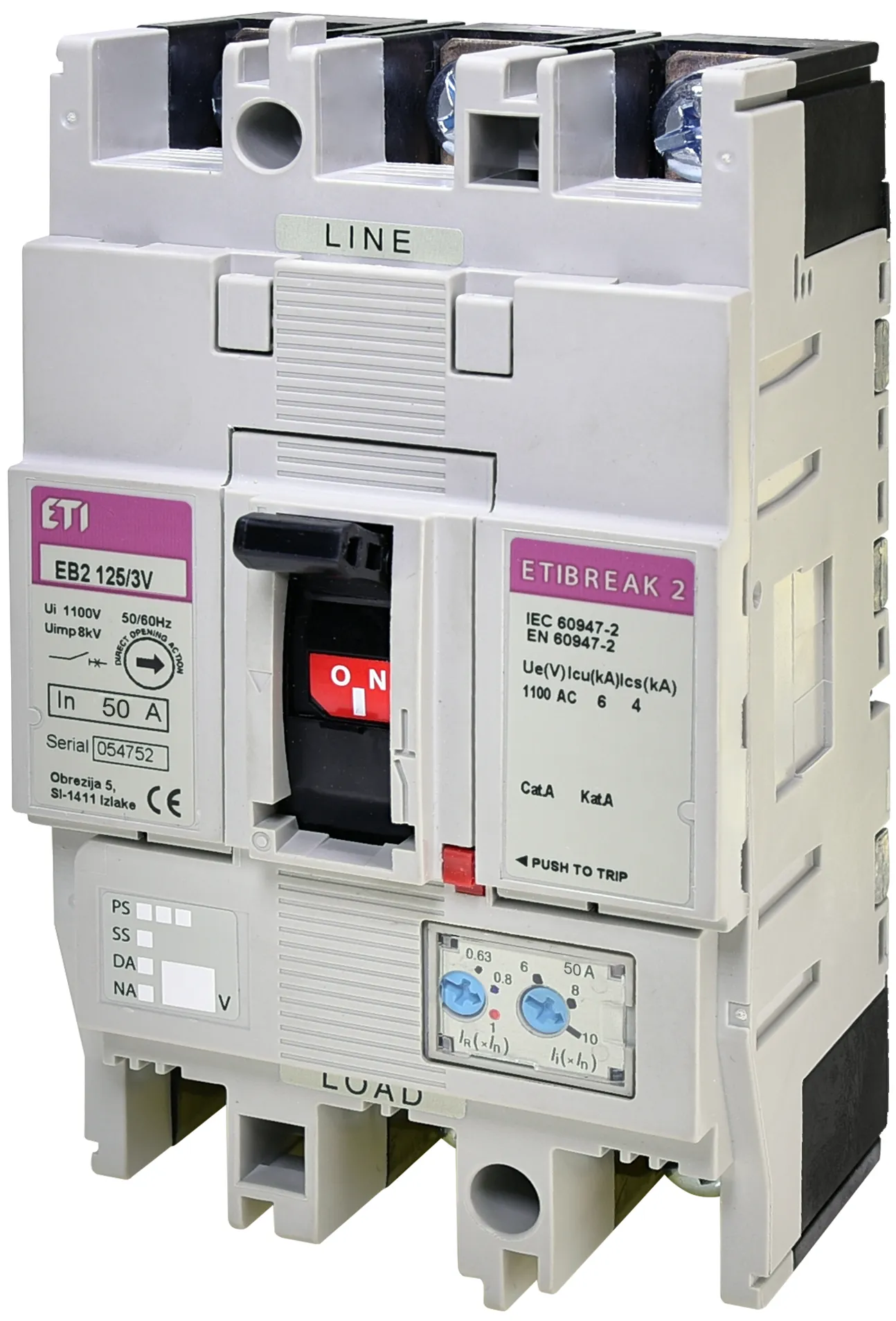 ETI EB2 125/3V 50A