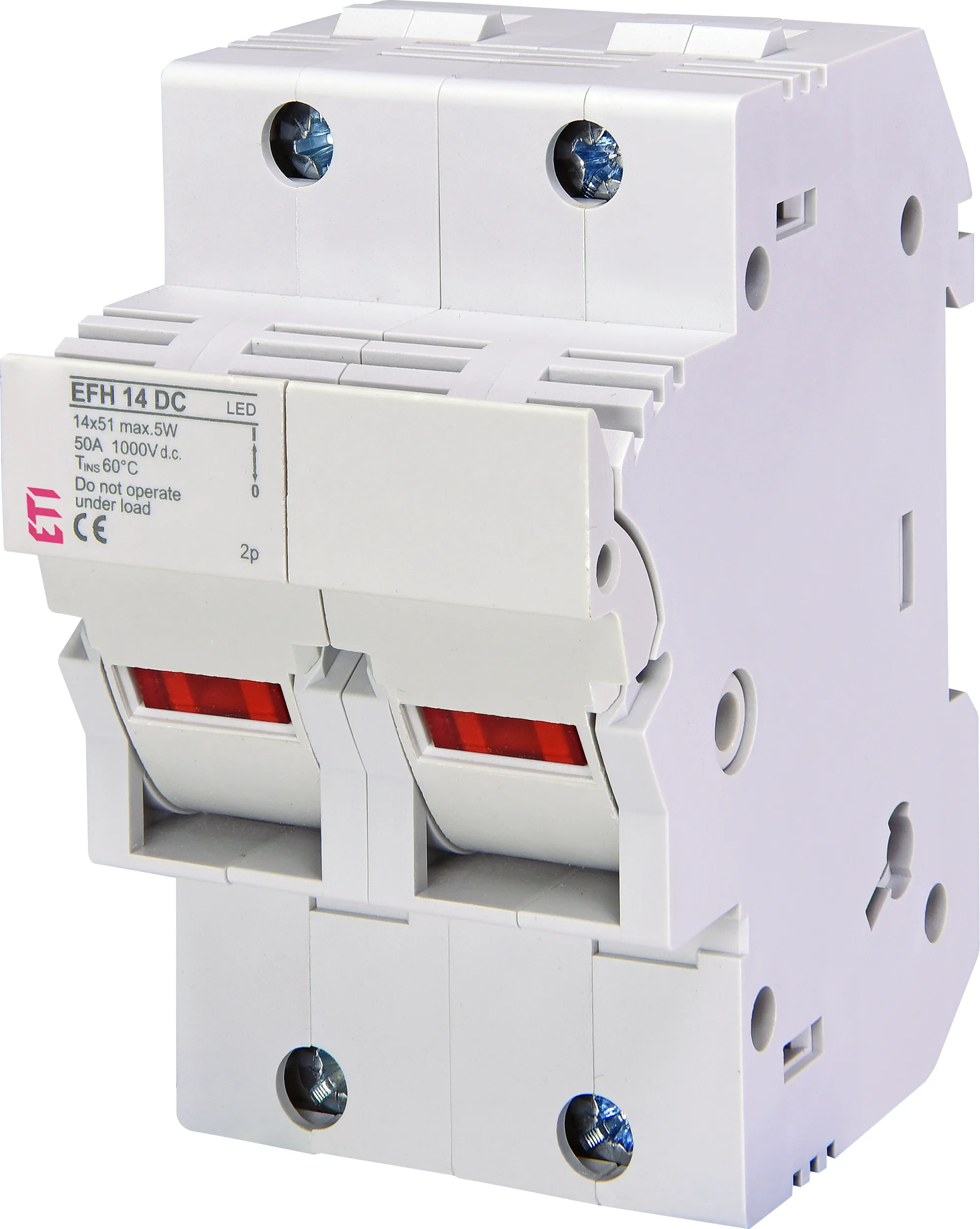 Тримач запобіжника EFH 14 DC 2p LED ETI 2560213