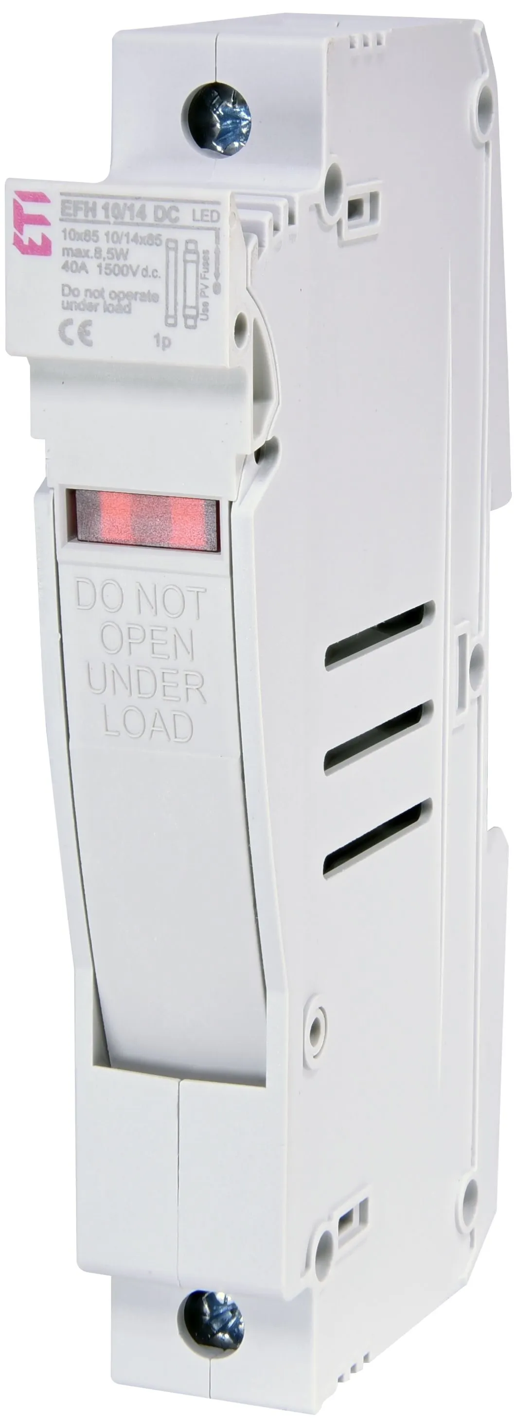 Тримач запобіжника EFH 10/14 DC LED 1p ETI 2580011