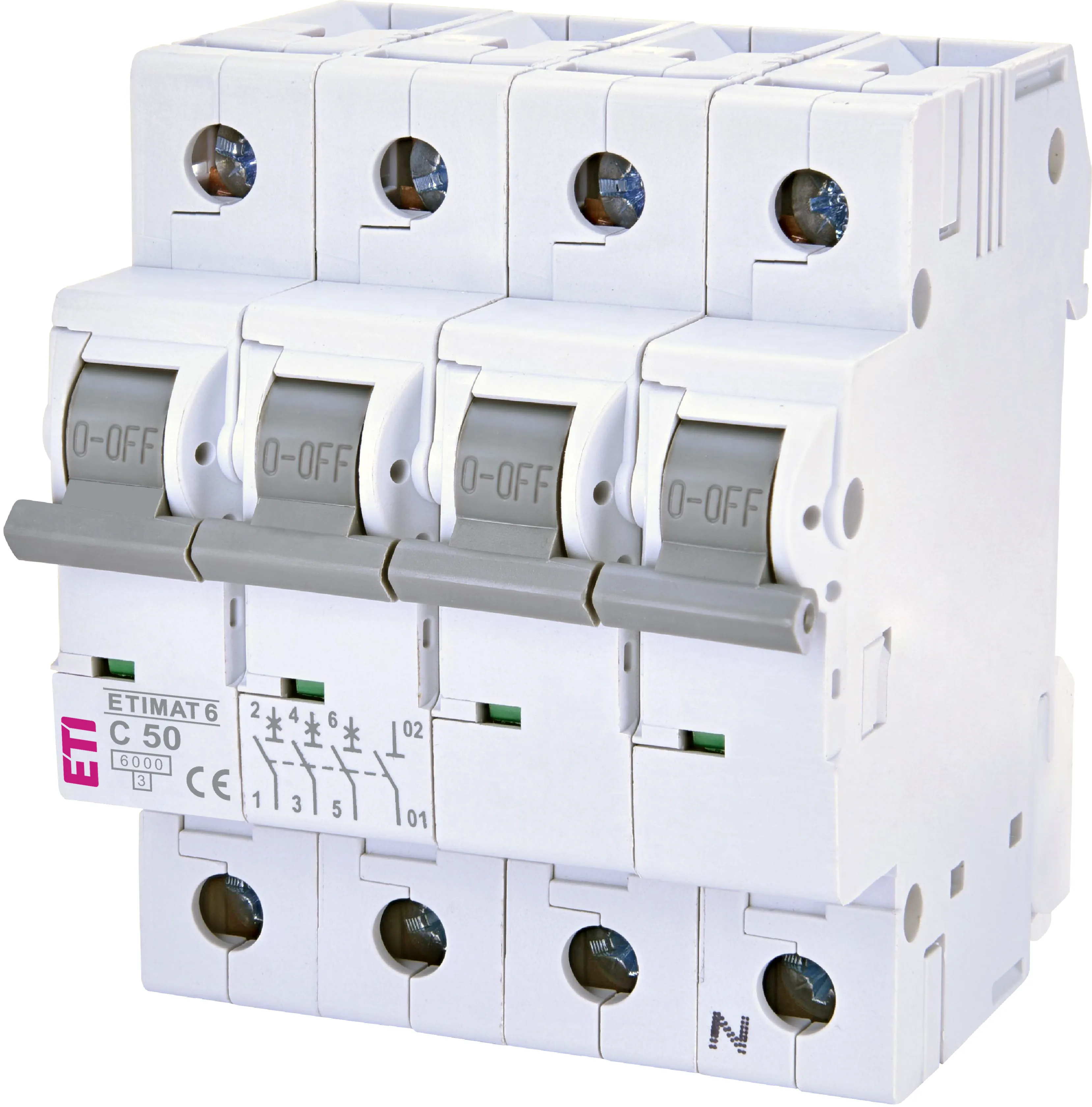 ETI ETIMAT 6 3P+N 50A