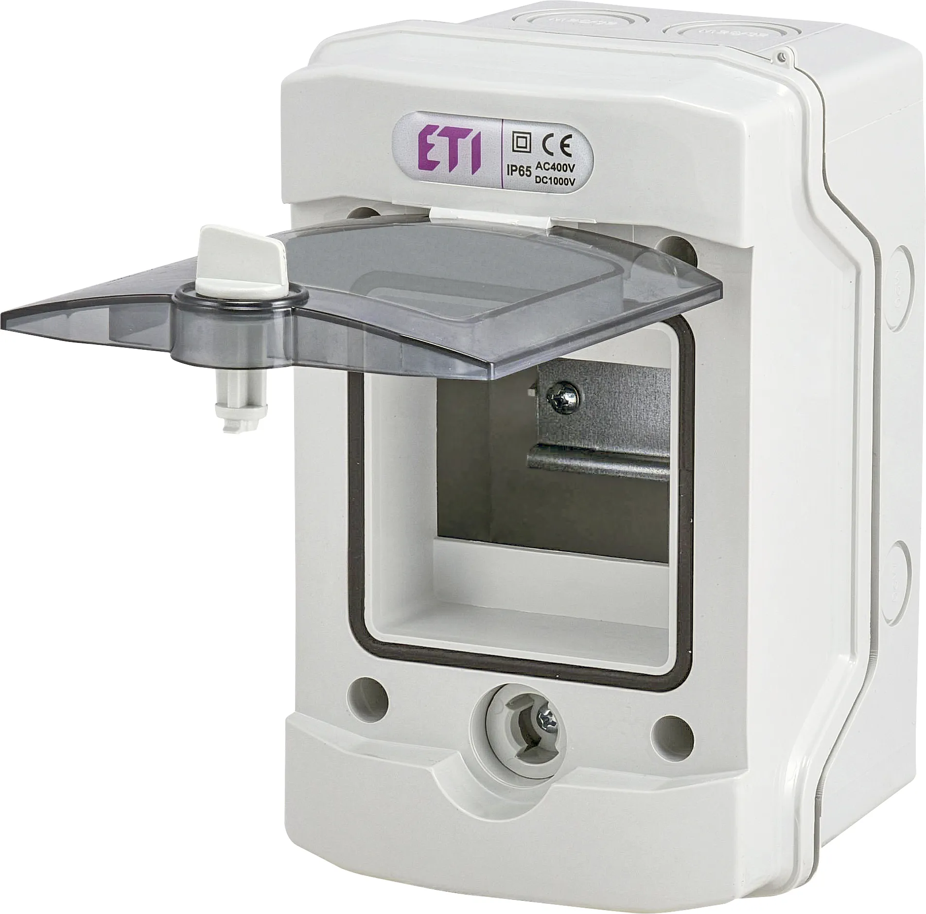 Распределительный щит ETI ECH-4Gu (пластик, 4 мод., непрозрачные (G), IP65 (уличное исполнение))