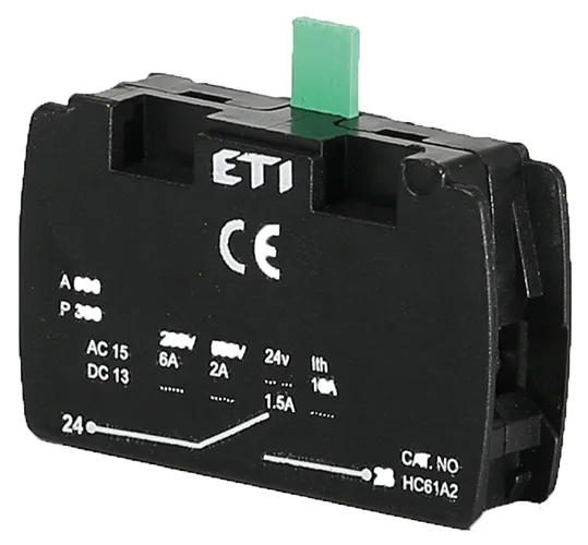 Контактный блок ETI HC61A2 (1НО+1НЗ, для приводов E22)