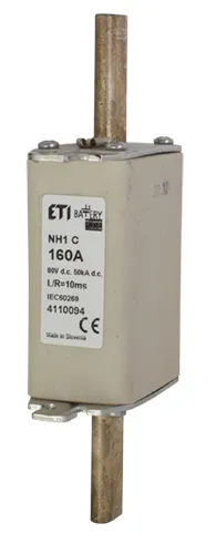Плавкая вставка ETI NH-1 Battery 250A (NH 1, 250 А, DC Battery)