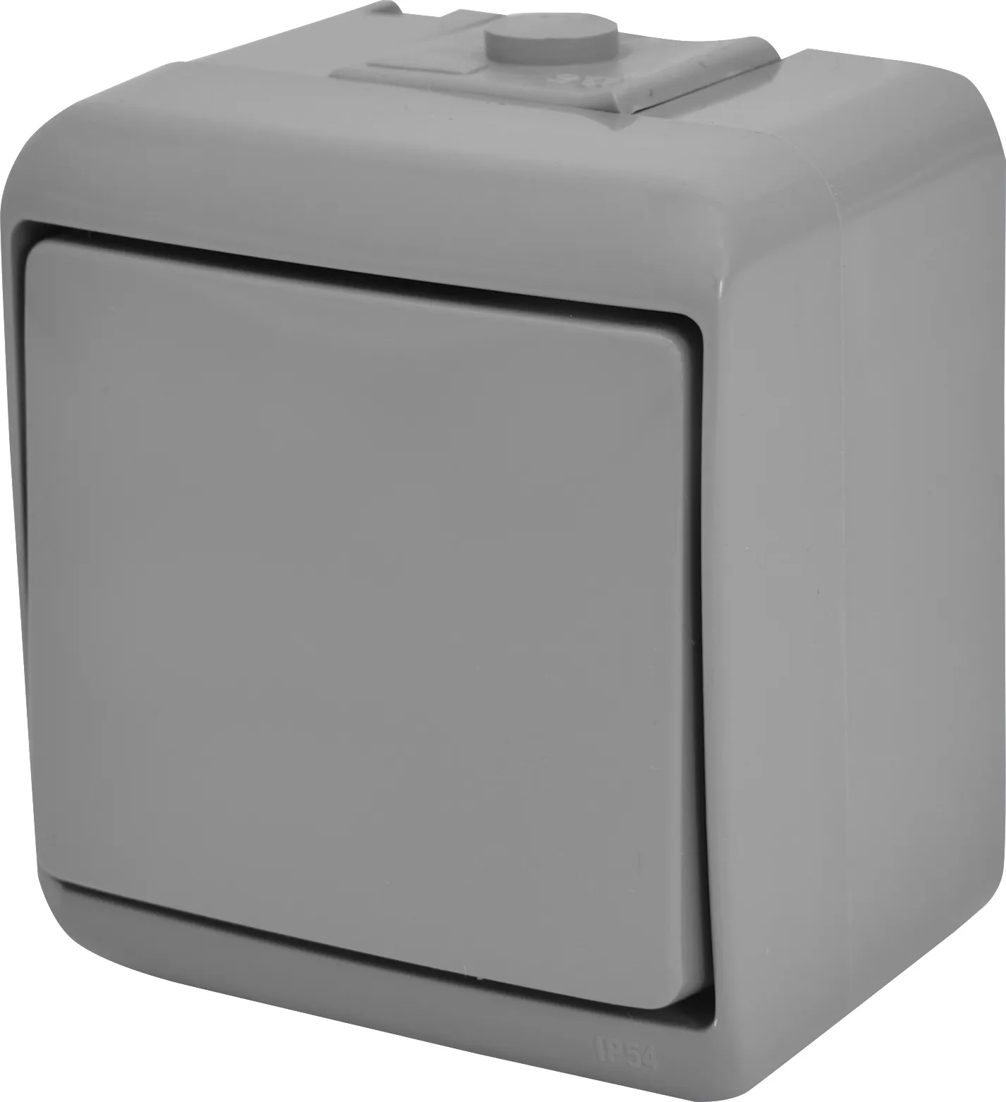 Выключатель одноклавишный ETI HERMETICS VHE-1 Серый IP54 (4668060)