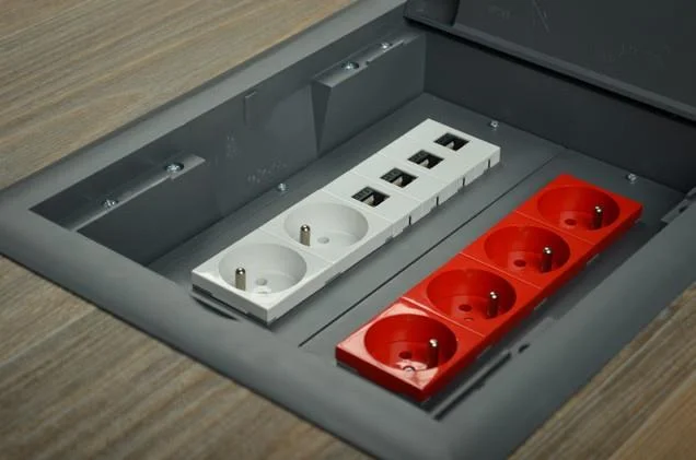 Секція приладова KOPOS KPP 80_LB для підлогового лючка KOPOBOX 80, 71×249 мм, сіра