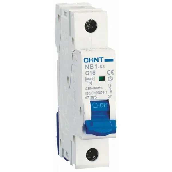 Автоматический выключатель Chint NB1-63 1P C50 6kA DB