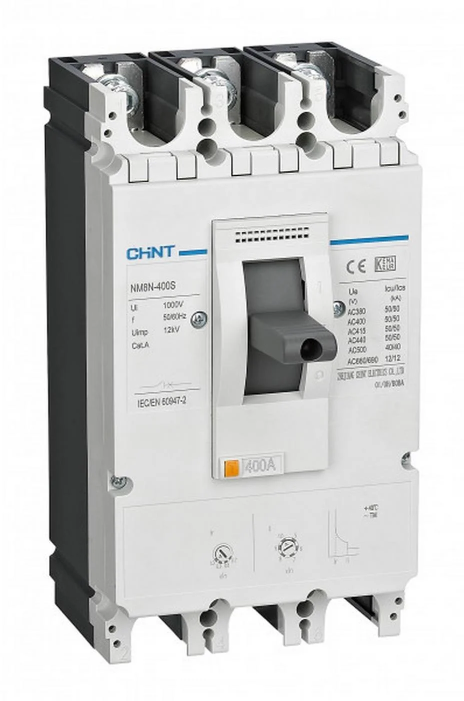 Автоматический выключатель в литом корпусе Chint NM8N-400S TM 250A 3P 50kA