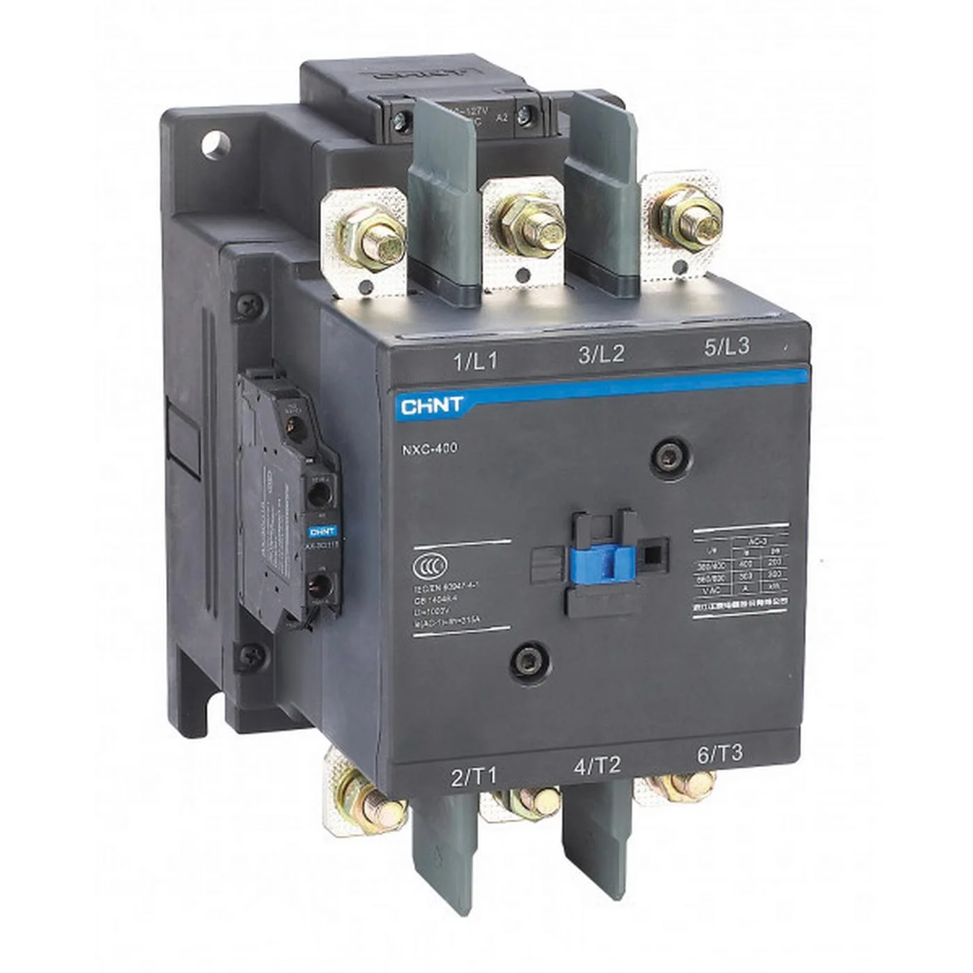 Контактор Chint NXC-400 AC/DC 380V-415V 2NO+2NC