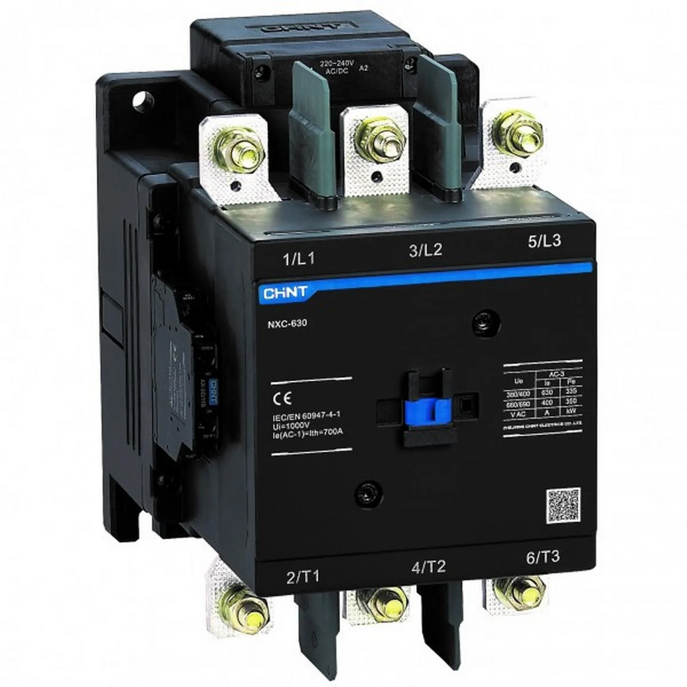 Контактор Chint NXC-500 AC/DC 380V-415V 2NO+2NC