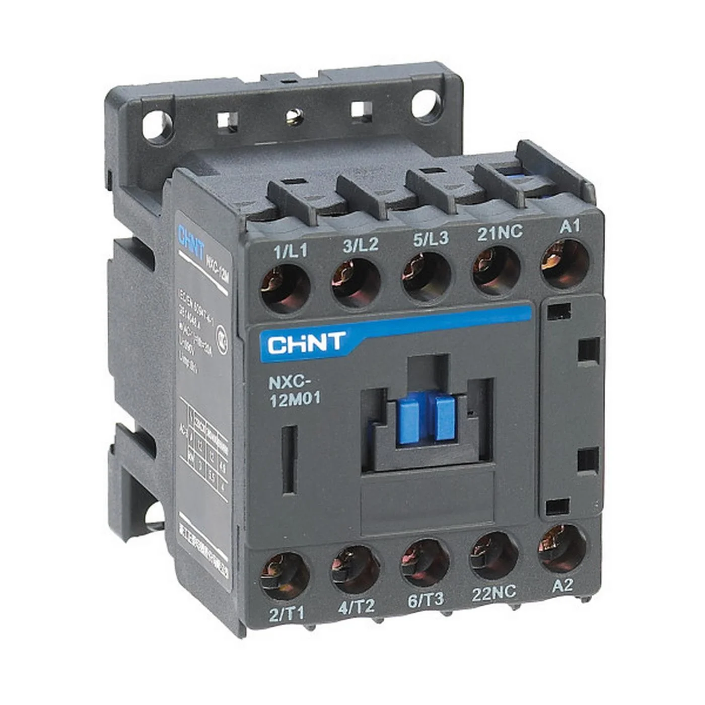 Мини-контактор Chint NXC-06M01 220 В 50/60 Гц 1НЗ