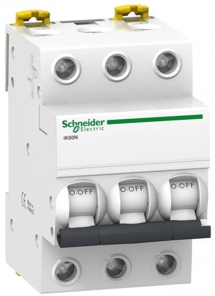 Автоматичний вимикач Schneider Electric iK60 3П C 25А 6кА