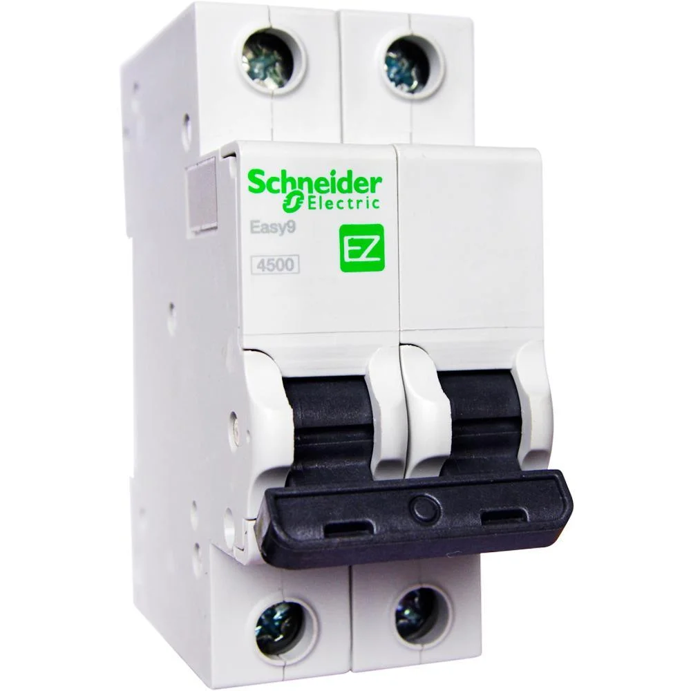 Автоматичний вимикач Schneider Electric Easy9 2П C 10А 4.5кА
