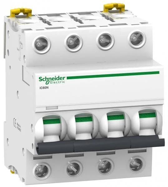 Автоматичний вимикач Schneider Electric Acti 9 iC60N 4П C 25А 6кА