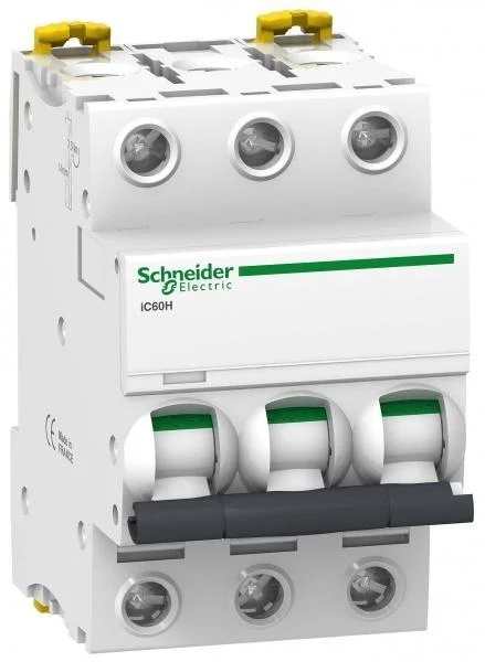 Автоматичний вимикач Schneider Electric Acti 9 iC60H 3П C 40А 10кА