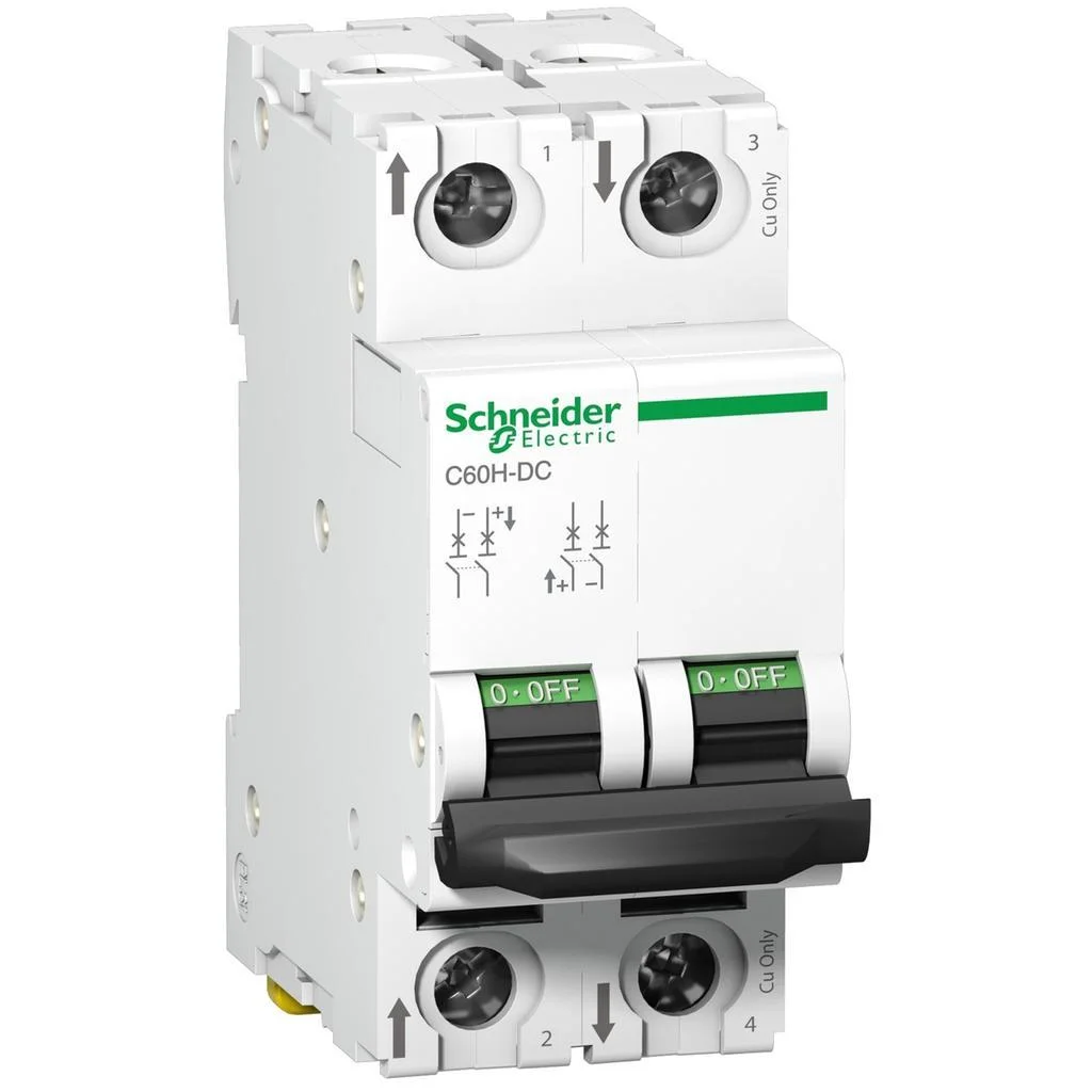 Автоматичний вимикач Schneider Electric Acti 9 C60H-DC 2П C 30А 500В DC