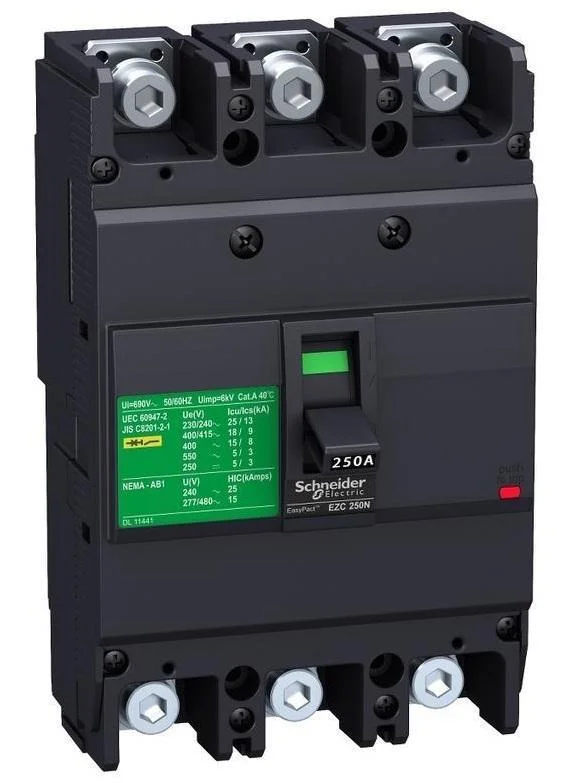 Автоматичний вимикач Schneider Electric EZC250N 3P 250А 36кА