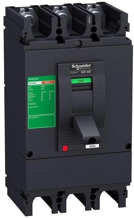 Автоматичний вимикач Schneider Electric EZC630N 3P 500А 36кА