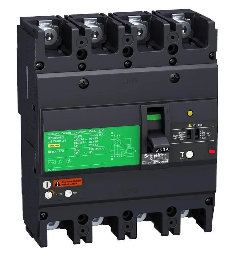 Автоматичний вимикач Schneider Electric EZCV250N 3P 250А 36кА