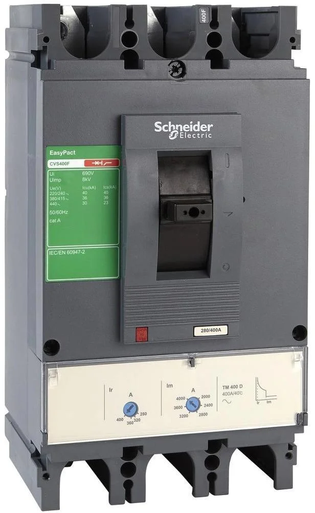 Автоматичний вимикач Schneider Electric CVS630N 3P 500А 50кА