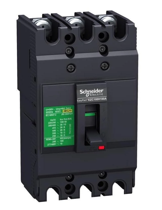 Автоматичний вимикач Schneider Electric EZC100N 3P 16А 36кА