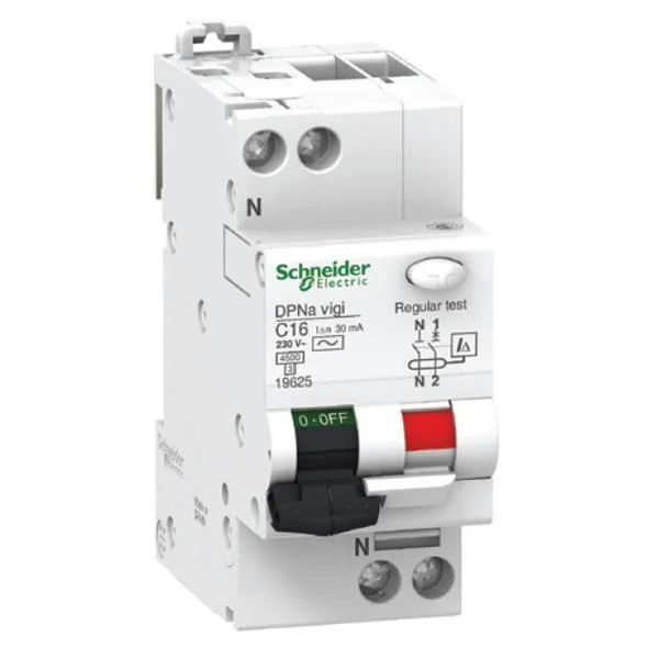 Дифавтомат Schneider Electric Acti 9 DPN N Vigi 2P C 25А 30 мА тип AC