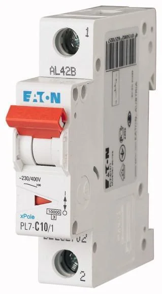 Автоматичний вимикач Eaton PL7-C10/1 262702