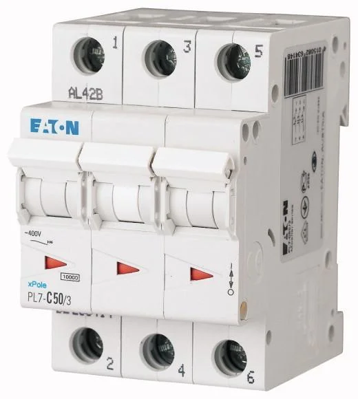 Автоматический выключатель Eaton PL7-C50/3 263414