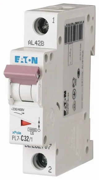 Автоматический выключатель Eaton PL7-C32/1 262707