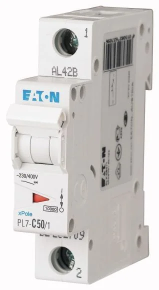 Автоматичний вимикач Eaton PL7-C50/1 262709