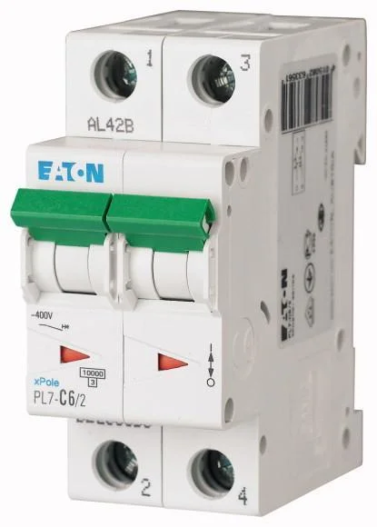 Автоматичний вимикач Eaton PL7-C6/2 263356
